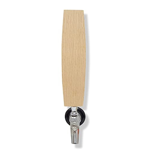 Beer Tap Handle Blanks for Custom Personalization Laser Engraving, Solid Wood (Barrel Stave)