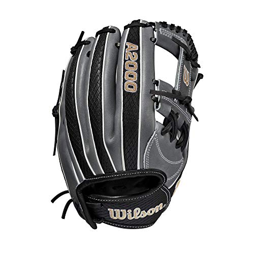 WILSON Sporting Goods "A2000 Fastpitch H12 (Infield) - Right Hand Throw,12"",Coal", large (WBW10021012)