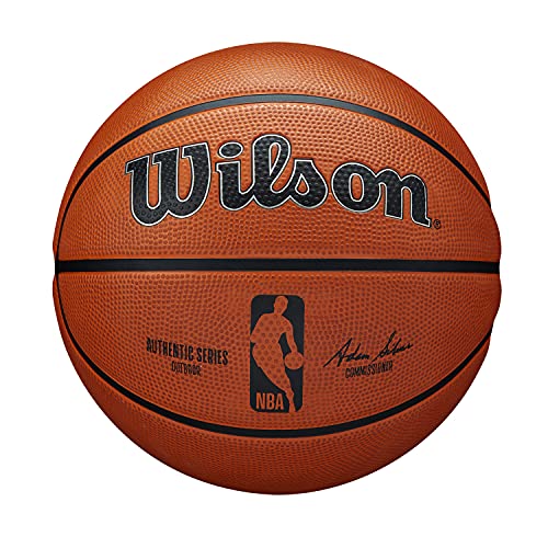 WILSON NBA Authentic Series Basketball - Outdoor, Size 5 - 27.5"