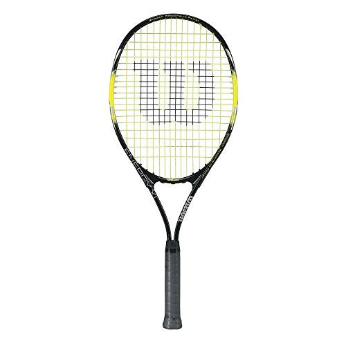 Wilson Energy XL Adult Recreational Tennis Racket - Grip Size 3 - 4 3/8", Yellow/Black