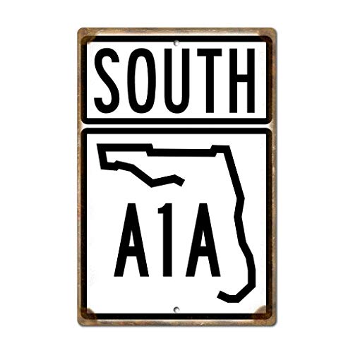 Florida A1A Highway Sign - Key West