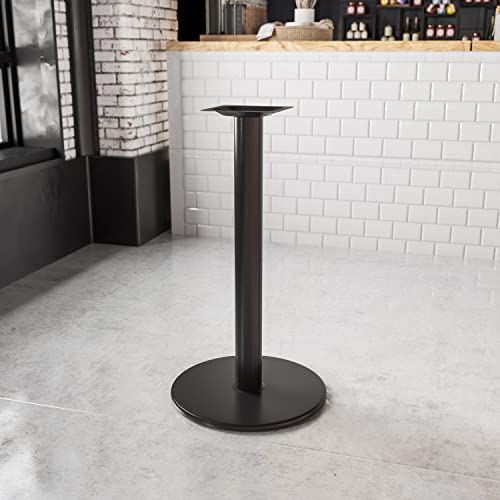 Flash Furniture 24'' Round Restaurant Table Base with 4'' Dia. Bar Height Column