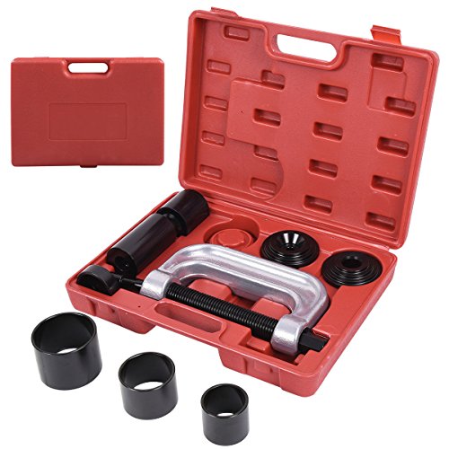 4 in 1 Auto Truck Ball Joint Service Tool Kit 2WD & 4WD Remover Installer xcellent for Removal and Installation of Press-Fit Parts Such As Ball Joints