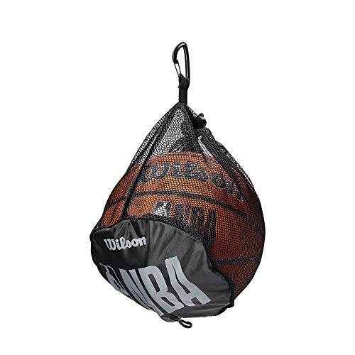 WILSON NBA Single Ball Basketball Bag - Black