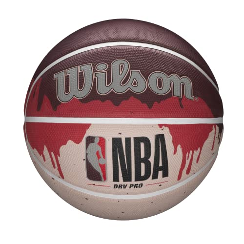 WILSON NBA DRV Series Basketball - DRV Pro, Red, Size 6 - 28.5"