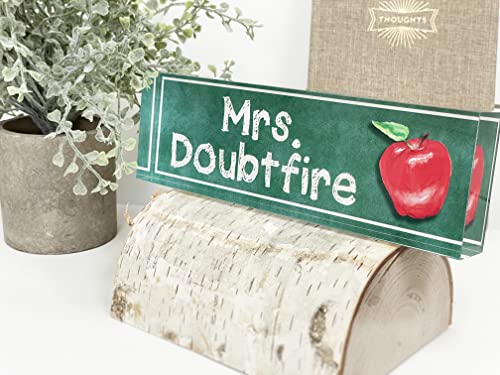 Personalized Name Plate for Your Desk or Office (Teacher)