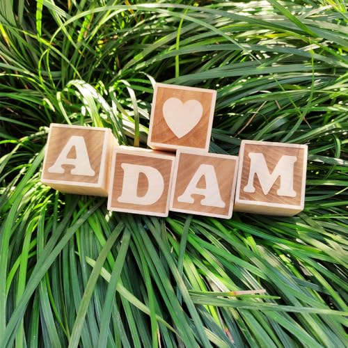 Custom Wooden Name Sign,Personalized Nursery Name Sign,Custom Wooden Name Blocks,Wood Name Signs for Nursery,Personalized Wood Blocks