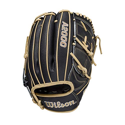 Wilson 2021 A2000 B2SS 12" Pitcher's Baseball Glove - Blonde/Black, Left Hand Throw