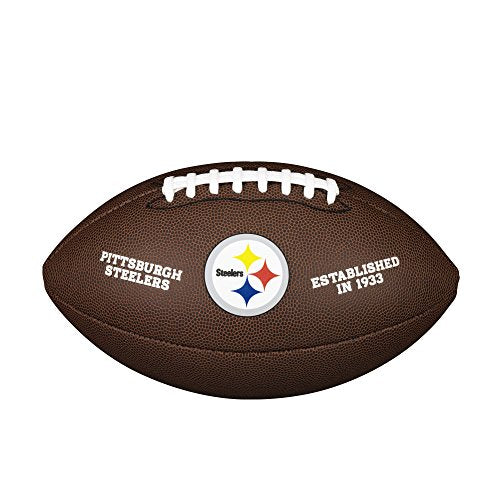 NFL Team Logo Composite Football, Official - Pittsburgh Steelers