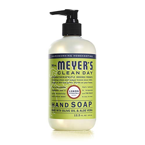 Mrs. Meyer's Hand Soap Lemon Verbena, 12.5 Fluid Ounce (Pack of 3)