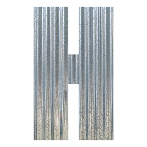 Corrugated Metal Letter (24 Inch, H)