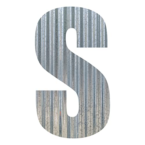 Corrugated Metal Letter (24 Inch, S)