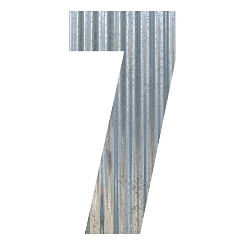 Corrugated Metal Letter (9 Inch, 7)