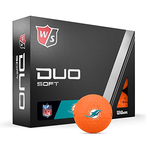 WILSON Staff 2023 Duo Soft NFL Golf Balls - 12Count(Pack of 1)