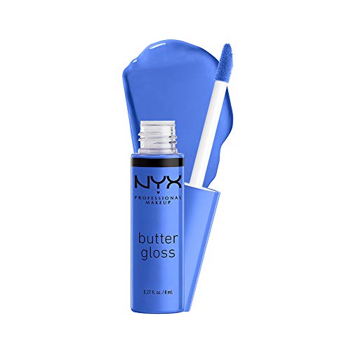 NYX PROFESSIONAL MAKEUP Butter Gloss, Non-Sticky Lip Gloss - Blueberry Tart (Periwinkle Blue)