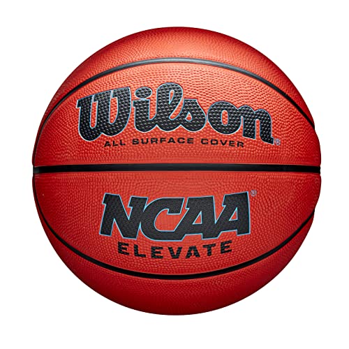 Wilson NCAA Elevate Basketball - Size 6-28.5", Orange