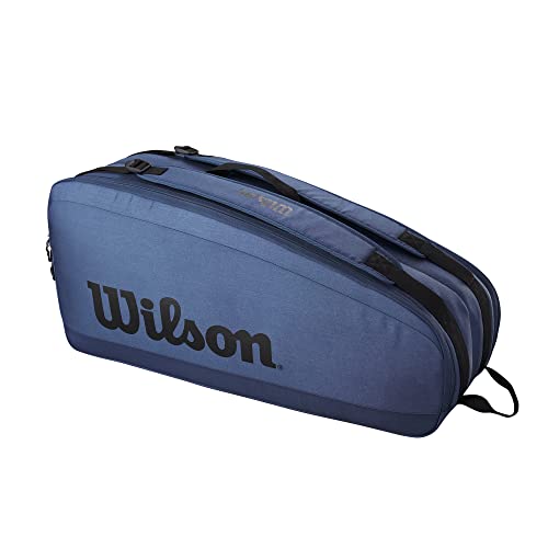 WILSON Ultra V4 Tour Tennis Racket Bag - 12 Pack, Blue