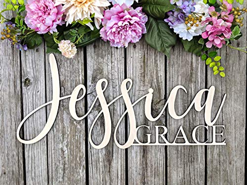 Large 30" Custom Kids Name Sign. Baby Name Cut Out Sign. Nursery Decor. Baby Shower Gift. Nursery Wall Art. Name Sign. Nursery Sign. Nursery Name Sign. Baby Gift. Laser F/M