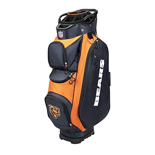 WILSON NFL Golf Bag - Carry, Chicago Orange, 2020 Model