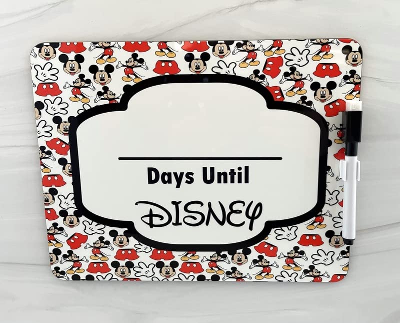 Vacation Countdown Dry Erase Board