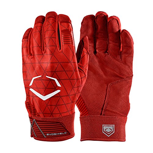 Evoshield EvoCharge Protective Batting Gloves - X-Large, Red