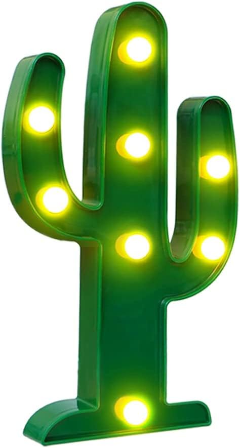 Marquee Sign Lights, LED Marquee Letter Lights Sign Marquee Night Light for Kids Room Lamp Battery Operated (Coconut Tree)