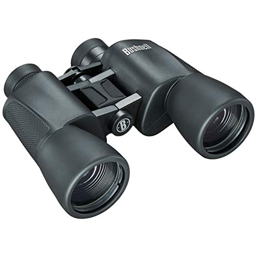 Bushnell 131056 Power View Binoculars, 10x50mm, BAK 7 Porro Prism, Black, 341 ft FOV 1000 yd
