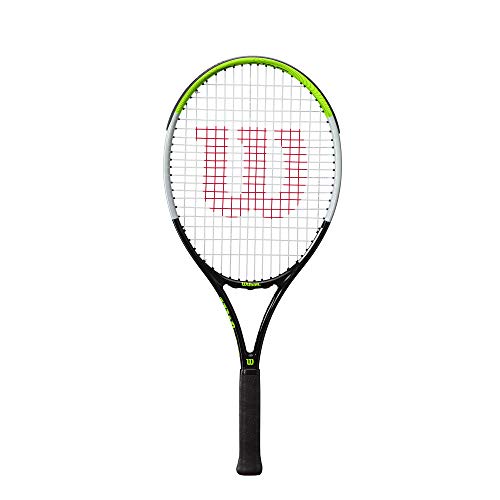 WILSON unisex teen Blade Feel racket, Green, 25 US