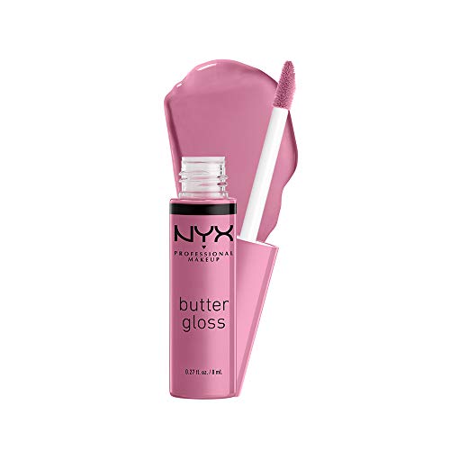 NYX PROFESSIONAL MAKEUP Butter Gloss, Non-Sticky Lip Gloss - Eclair (Pink)