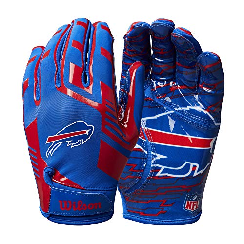 Wilson NFL Stretch Fit Football Gloves - Youth, Buffalo Bills