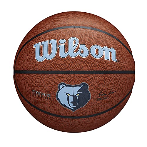 WILSON NBA Team Alliance Basketball - Size 7 - 29.5", Memphis Grizzlies