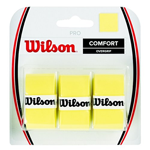 WILSON Pro Overgrip Comfort - 3 Pack (Yellow)