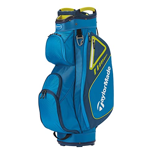 Taylormade 2022 Select ST Cart Bag Blue/Navy/Lime, 14-Way top