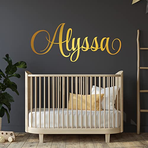 Custom Name Wall Decal - Personalized Name Sign Girls Room Boys Room Kids Bedroom Nursery Decor Wall Sticker