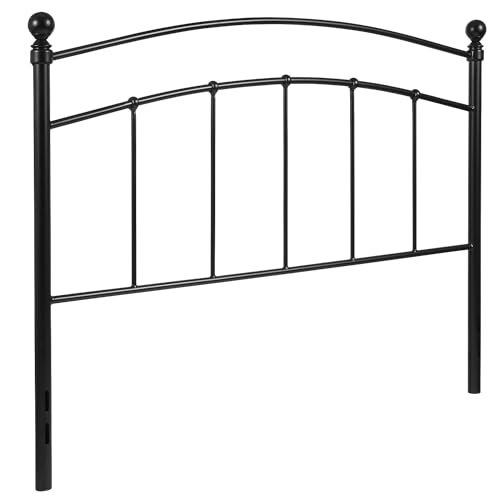 Flash Furniture Woodstock Decorative Black Metal Full Size Headboard