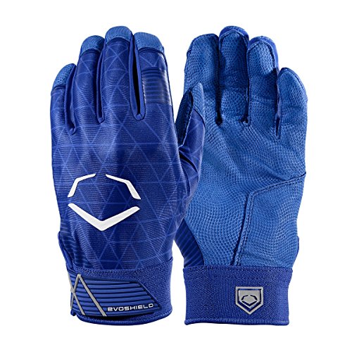 EvoShield EvoCharge Protective Batting Gloves - Large, Royal