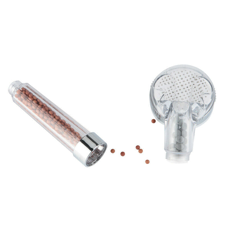 Filter Shower Head High Pressure, Mineral Balls Ionic Shower Head for Skin & Hair Health, Water Saving Shower Head