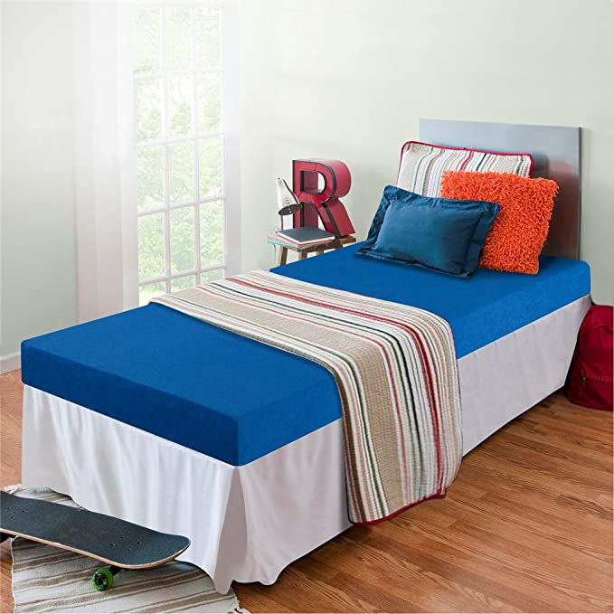 Zinus Memory Foam Mattress 5 Inch Bunk Bed, Twin