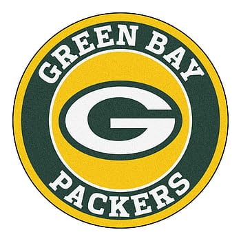 Green Bay Classic Round Aluminum Metal Shape Wreath sign - Football sign, Home and Living Room Décor, Wall Hanging (8 inch) (10 inch)