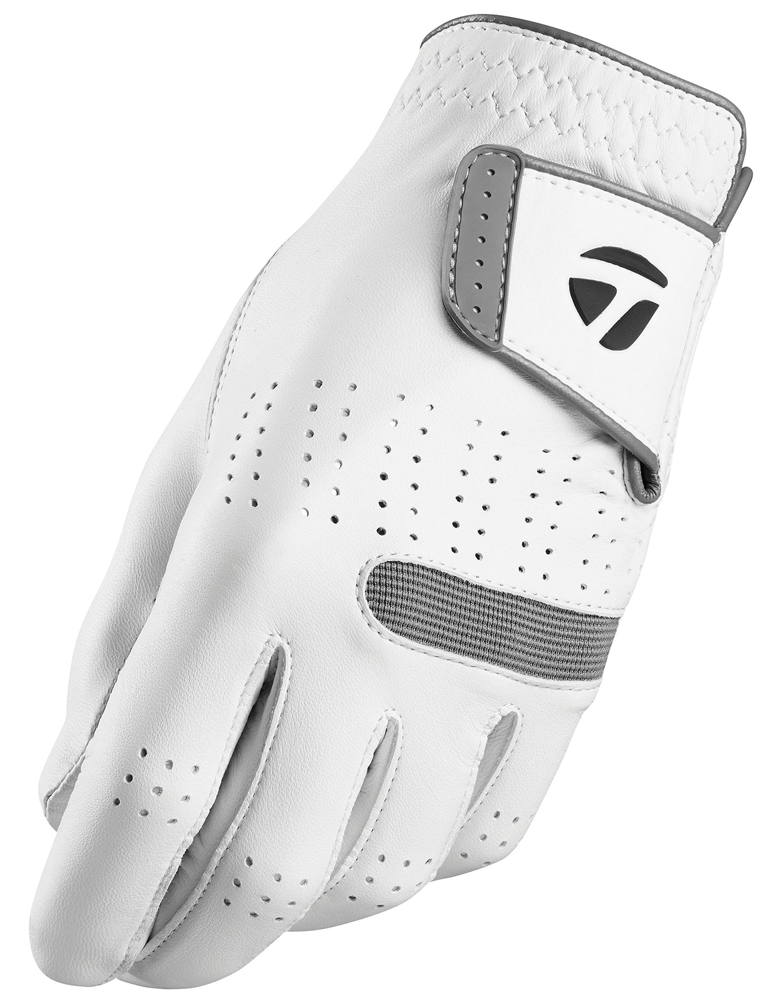 TaylorMade 2021 Tour Preferred Flex Glove, Left Hand, Medium , White