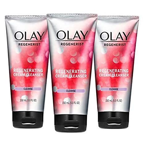 Olay Regenerist Regenerating Cream Cleanser Face Wash, 5 Fl Oz