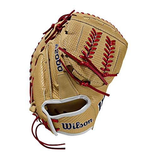 WILSON A2000 Fastpitch Aubree Munro Game Model (Catcher) - Right Hand Throw,34", Yellow, Large (WBW10024434)