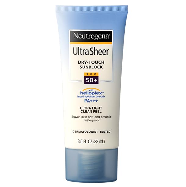 Neutrogena Ultra Sheer Dry-Touch Sunscreen Broad Spectrum SPF 55, 3 fl. oz.