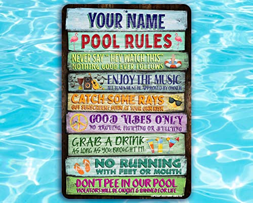 Family Personalized Pool Rules