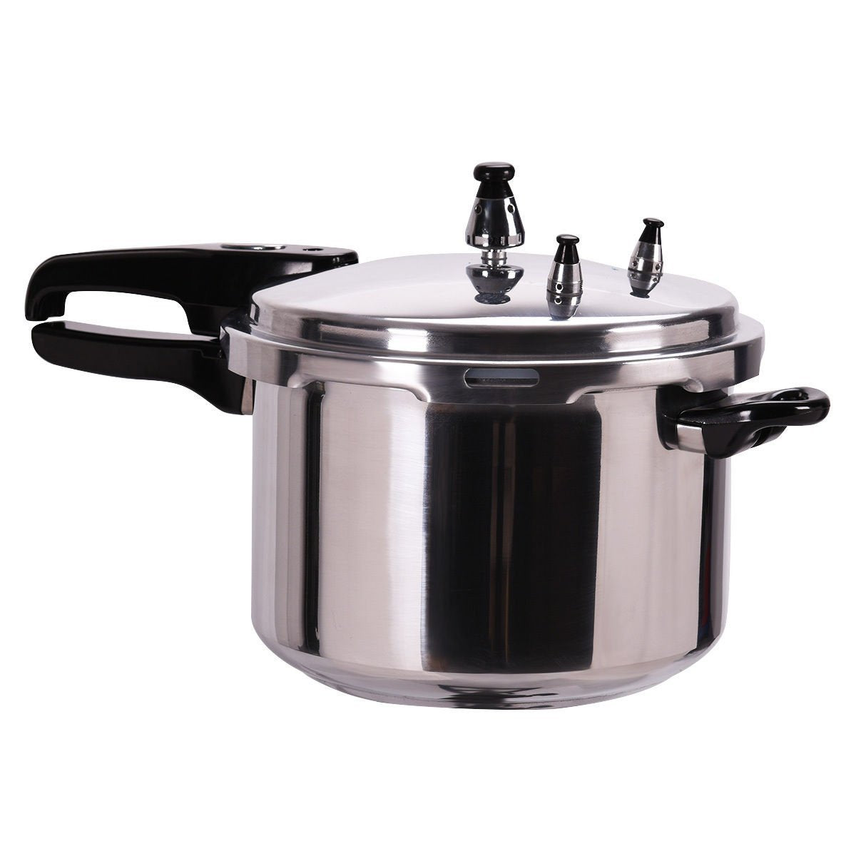 Costway 6-Quart Aluminum Pressure Cooker Fast Cooker Canner Pot Kitchen