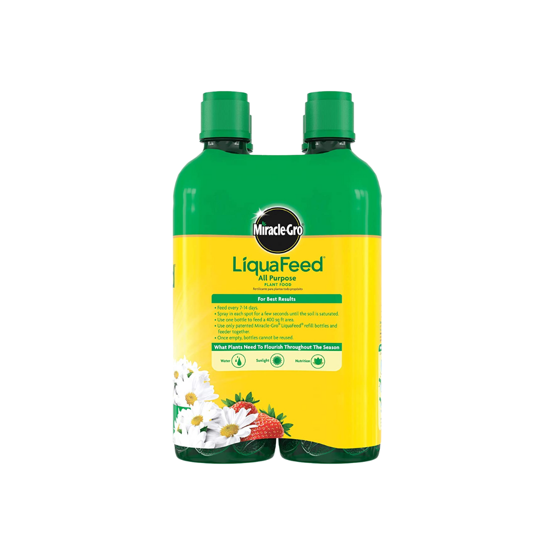 Miracle-Gro Liquafeed All Purpose Plant Food, 16 Oz - 4 Pack of Bottles