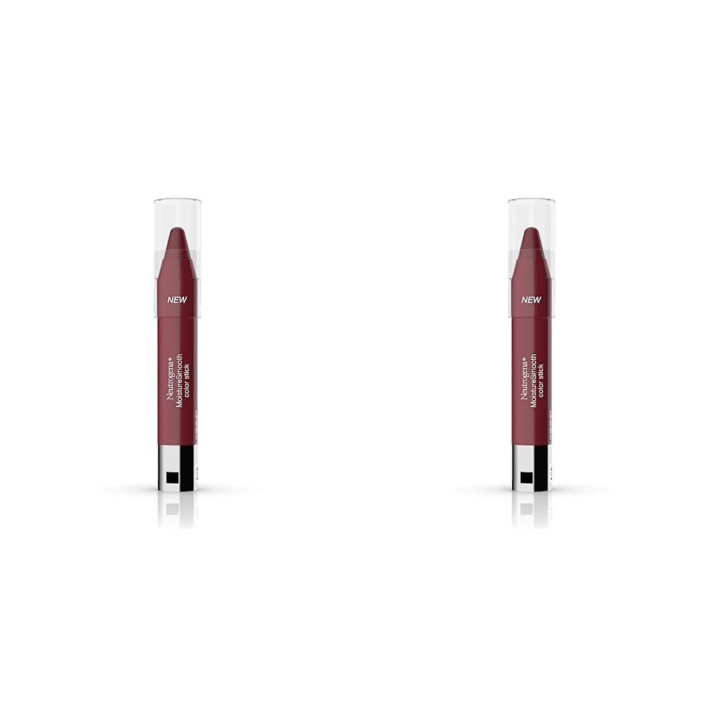 Neutrogena Moisturesmooth Color Stick, 130 Wine Berry.011 Oz. (Pack of 2)