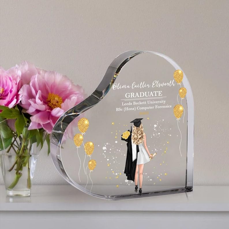 Personalized Portrait, Graduation Acrylic Plaque, Class of 2023, Graduation Gift for Daughter, Graduation Gift 2023, Graduation Gift for Her VA