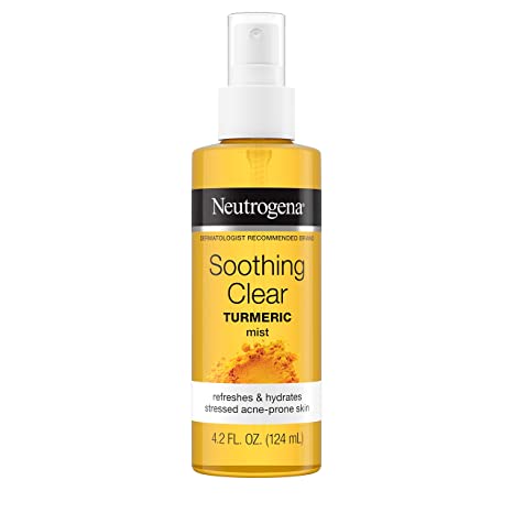 Neutrogena Soothing Clear Turmeric Mist Spray, 4.2 Fl Oz