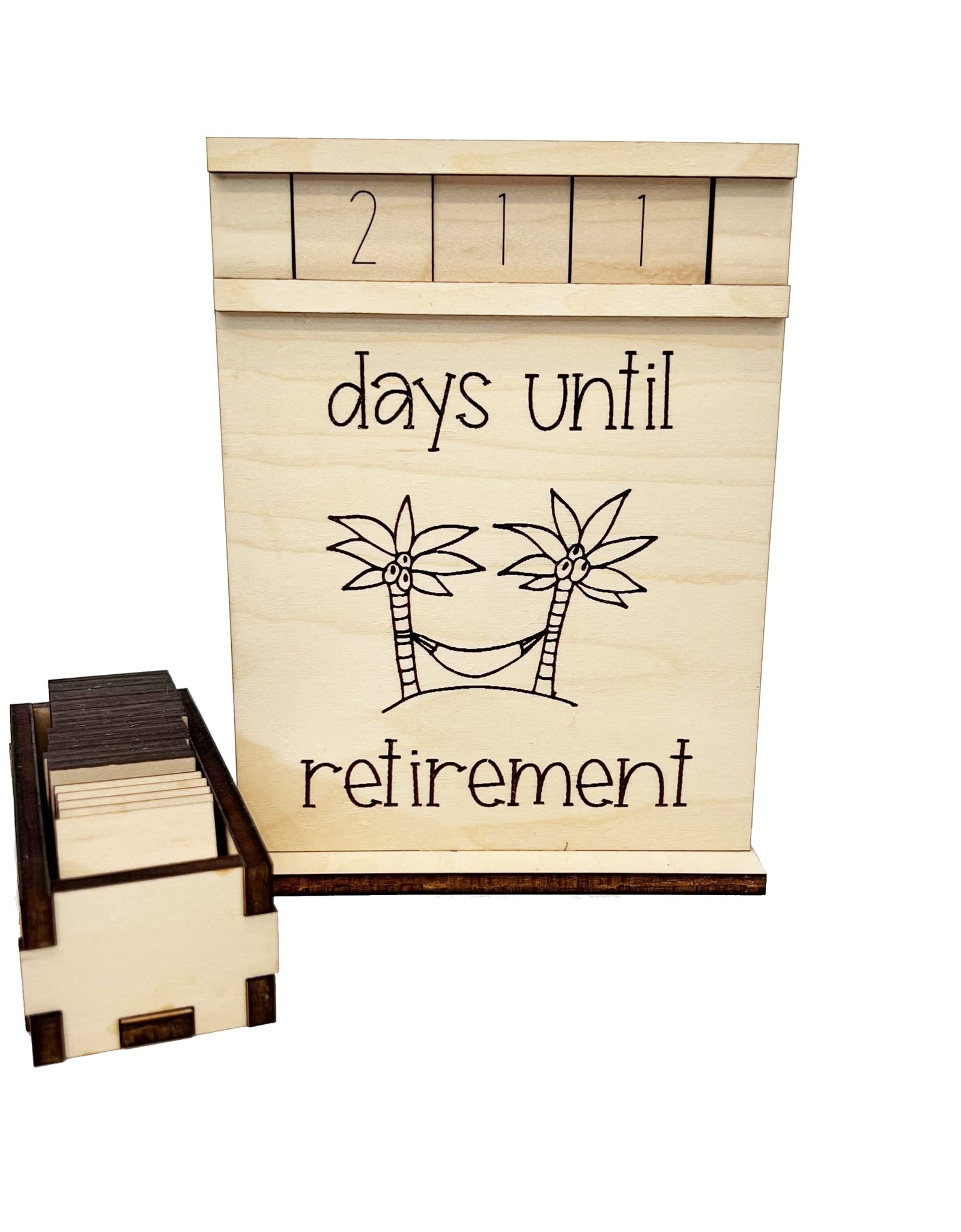 Wood Countdowns from Made By R And R (Retirement)